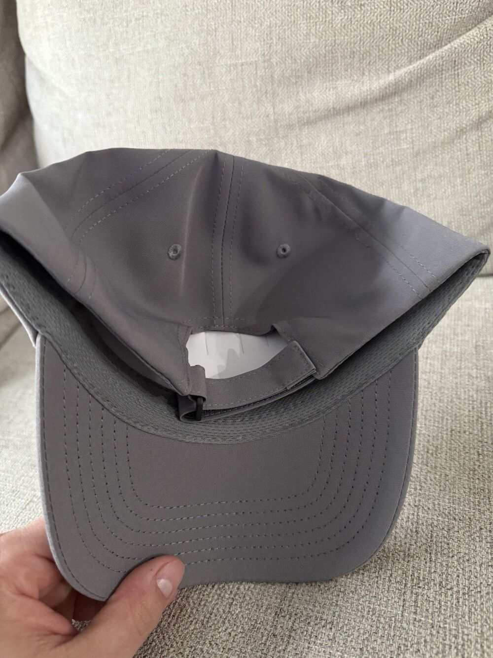 Exclaim Jesus Men Dad Hat Low Profile CHRISTIAN CROSS Grey Stone Brand New - Picture 5 of 10
